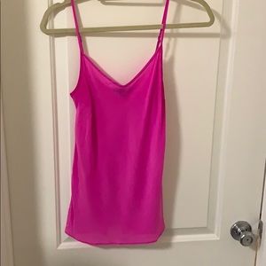 Jcrew hot pink camisole size xs